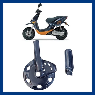 Copridisco Protezione Disco Freno Anteriore Blu Aprilia Rally 50 1996-2003 Ufo - Immagine 1 di 4