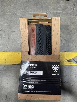 WTB Vulpine S TCS SG Tubeless Road Gravel Bicycle Tire Tanwall 700 x 45 - Image 1 of 4