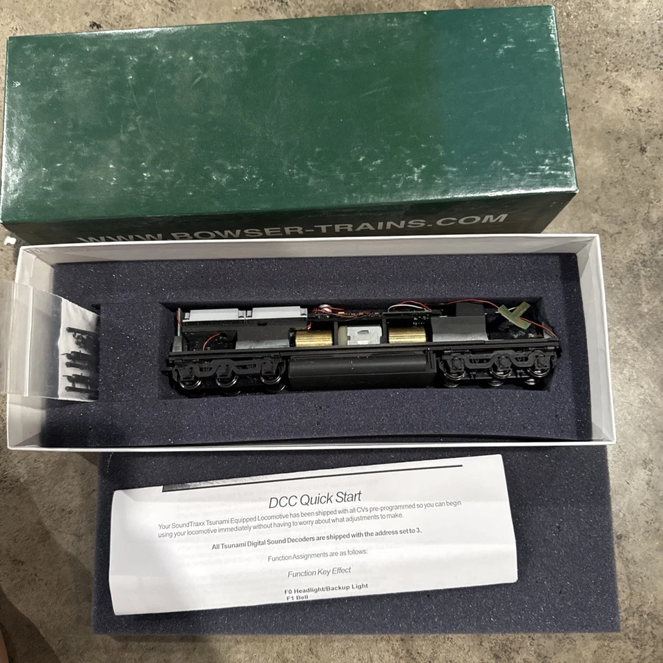 Bowser 691-1223 Alco C-630 Powered Chassis W Soundtraxx Tsunami D Sound NEW - Image 1 of 4