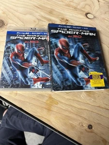 The Amazing Spider- Man (Blu-ray 3D, 2012)+ Blu Ray + DVD+Slipcover - Picture 1 of 11