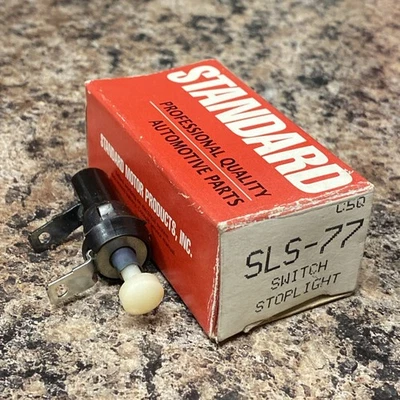 STANDARD SLS-77~Brake Light Switch For 70-80s Chrysler, Dodge & Plymouth Models! - Image 1 of 4