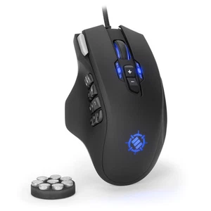 Theorem 2 MMO Mouse with 13 Programmable Side Buttons - RGB Gaming Mouse with... - Picture 1 of 9