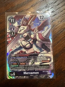 Digimon Mervamon BT11-086 SR Foil NM/M Dimensional Phase - Picture 1 of 2