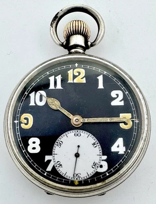 Rolex WW1 Era ‘1913’ Rare Collectors Military Pocket Watch, Gloss Dial, Serviced - Image 1 of 4
