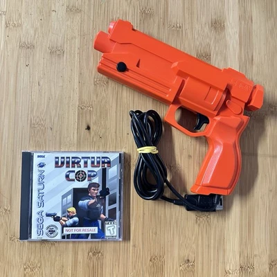 Virtua Cop | Sega Saturn | W/Stunner Gun - Image 1 of 4