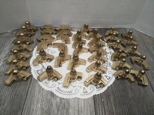 De colección. SOPORTES BARRAS ESCALERA LATÓN CON REMATES " LOTE MIXTO DE TAMAÑOS Y DISEÑO (45-PK) - Imagen 1 de 10