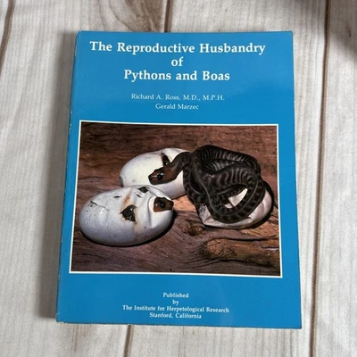 THE REPRODUCTIVE HUSBANDRY OF PYTHONS AND BOAS By Richard A. Ross - Image 1 of 4