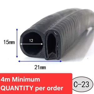 Tür Auto Dichtung Gummikante Verkleidung Kofferraum Motorhaube Boot Caravan 21mm x 15mm 🔩🔩1-5mm - Bild 1 von 4