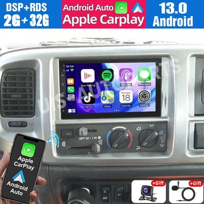 7'' Android 13 CarPlay For Hino 165 268 308 Truck 2005-2020 Car Radio Stereo GPS - Image 1 of 4
