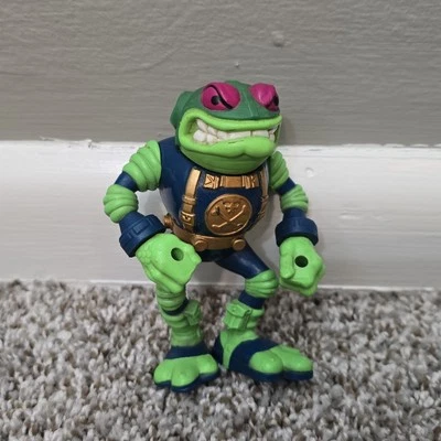 Toad Trooper Vintage Bucky O'Hare Action Figure Incomplete 1990 Hasbro 90s - Image 1 of 4