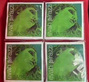 100% Authentic 4 Sets Evah Pirazzi Bass strings set 4/4 WEICH gauge - Picture 1 of 3