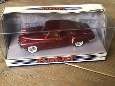 Винтажный Dinky Matchbox 1948 Tucker Torpedo DY-11 Металлический Красный 1:43 Литой 1990 - Изображение 1 из 4