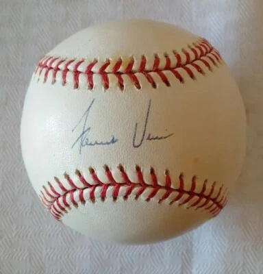Fernando Viña Minnesota Twins Autografiado Firmado ROMLB Béisbol Foto 1 de 4