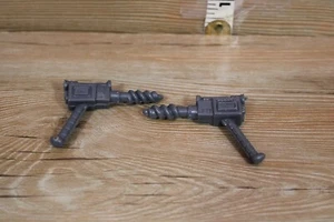 TMNT Bebop Drill Guns Vintage Weapon Accessory Teenage Mutant Ninja Turtles 1988 - Picture 1 of 3