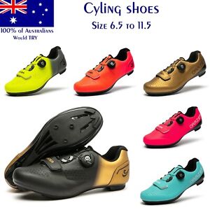 Unisex Cycling Shoes Compatible with pelaton Indoor Road Bike Shoes Riding