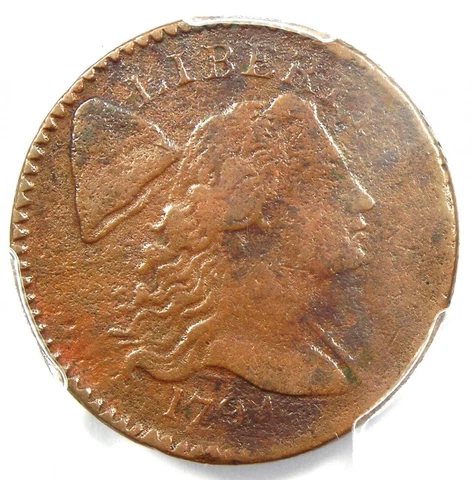 1794 Liberty Cap Large Cent 1C Coin - Certified PCGS VF Details - Rare! Cover