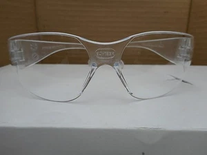 PYRAMEX SAFETY GLASSES S4110S, CLEAR LENS, CLEAR FRAME (SINGLE PAIR) - Picture 1 of 2