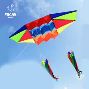 96” 3D Radar Power Stunt Kite Single Line Novetly Toys Outdoor Fun Sports tools