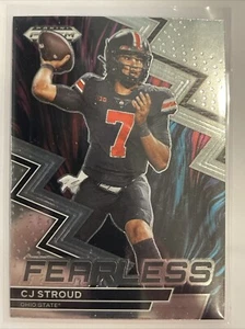 2023 Panini Prizm Draft Picks - Fearless #F-17 C.J. Stroud (RC) - Picture 1 of 2
