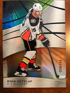 19-20 UD SP Game Used Hockey Orange Parallel 88 Ryan Getzlaf /114
