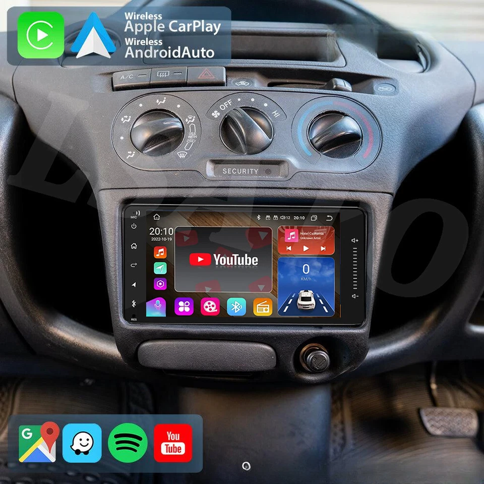 For Toyota Echo 2000-2005  Apple CarPlay Android 13.0 Car Stereo Radio GPS 32G - image 1 of 4