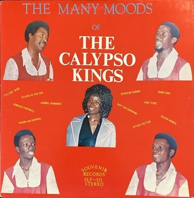 THE CALYPSO KINGS The Many Moods Of The Calypso Kings LP SOUVENIR autographed - Image 1 of 4