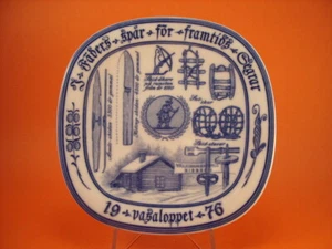 Rorstrand Assiette Vasaloppet 1976 - Picture 1 of 2