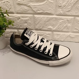 Womens Converse All Star Black & White Canvas Trainers Sneakers UK 5 Eur 37.5  - Picture 1 of 10
