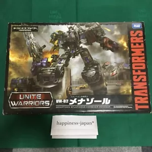 Takara Tomy Transformers Unite Warriors UW02 Menasor Menazoru Figure Toy Japan - Picture 1 of 7