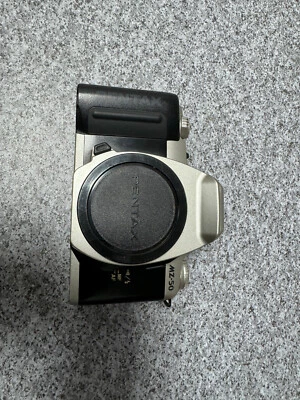 Pentax MZ-50 MZ50 35mm SLR Film Camera Body Silver - Image 1 of 4