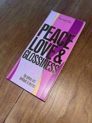 Benefit Peace Love Glossiness Lip Gloss Set  - Image 1 of 3