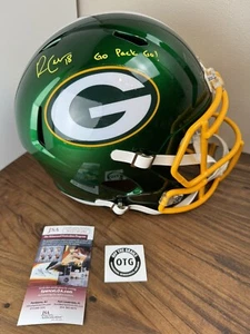 Green Bay Packers Randall Cobb signierter Replik Flash Integralhelm - JSA - Bild 1 von 5