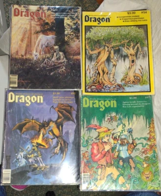 🐉Dragon Magazine 🐉 *U Pick Your Lot* All Vintage Most w/ Inserts ⚔️🪄TSR D&D☠️ - Image 1 of 4