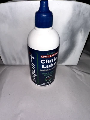 Squirt 4oz Long Lasting Dry Wax-Based Bicycle Chain Bike Lube - Image 1 of 2