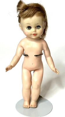 Muñeca Eegee Shelley de 8" difícil de encontrar de colección todo vinilo dormir Foto 1 de 4