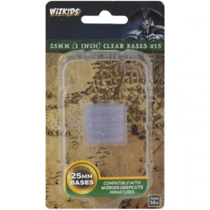 WizKids Deep Cuts Clear 25mm Round Base
