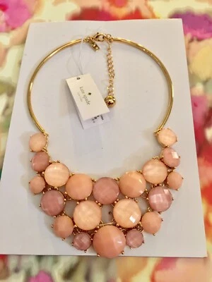 $248 Stunning Kate Spade New York Smell The Roses Bib Statement Necklace NWT - Image 1 of 4