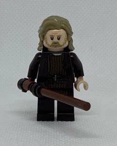 NUEVO LEGO Luke Skywalker, Viejo Marrón GENUINO Minifigura Star Wars 75245 Adviento - Imagen 1 de 4