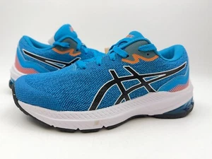 Zapatillas Asics GT 1000 11 GS, Entrenadores Juniors Reino Unido Talla 2, Azul, Nuevas - Imagen 1 de 12