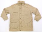 Rare veste de travail vintage vintage WOOLRICH 4 poches zippée coupe-vent années 90 bronzage L
