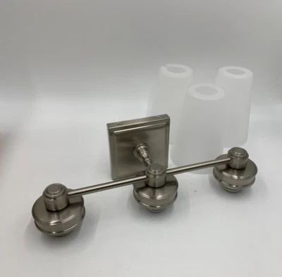 Aplique triple Pottery Barn Pearson con tono níquel satinado 16,5" ¡LEER! #4825 Foto 1 de 4