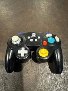 Nintendo Switch Power A GameCube Controller Black Free Shipping - Picture 1 of 11