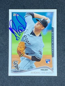 Andre Rienzo Chicago White Sox Signed Auto 2014 Topps Card #230 ~ COA - Picture 1 of 3
