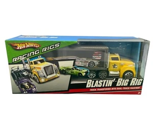 Hot Wheels Blastin Big Rig - Se convierte en pista de carreras de doble pista - Imagen 1 de 6