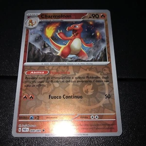 POKEMON - CHARMELEON - REVERSE HOLO - 008/091 - DESTINO DI PALDEA - ITA - Foto 1 di 1