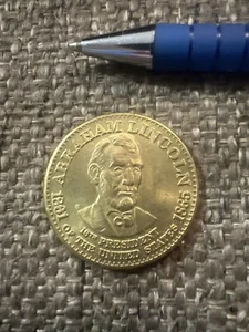 rare abraham lincoln coin 1861- 1865 - Picture 1 of 2