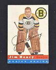 1954-55 TOPPS HOCKEY #37 JIM HENRY 5 EX BRUINS