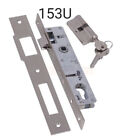 KALE 153U- Tubular Frame Mortise Lock Case with Cylinder (20, 25, 30, 35 mm)