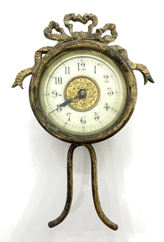 Antique Ormolu Victorian French Clock For Repair Cover