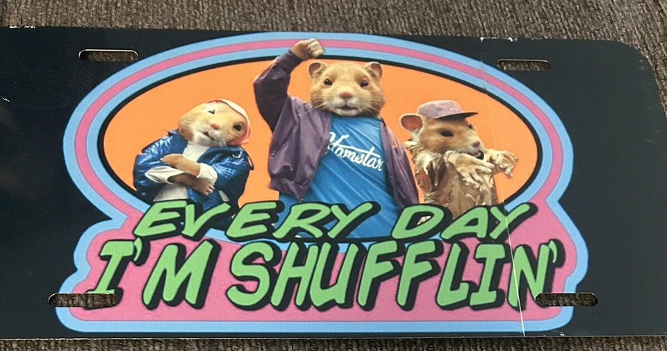 Matrícula de tocador personalizada Kia Soul Hamsters novedad o pared art deco Foto 1 de 1